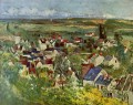 Vue du paysage d’Auvers Paul Cézanne